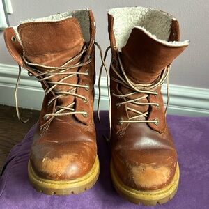 Women’s Timberland waterproof brown boots